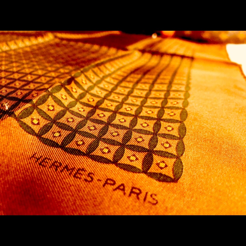 💯 % Hermès silk